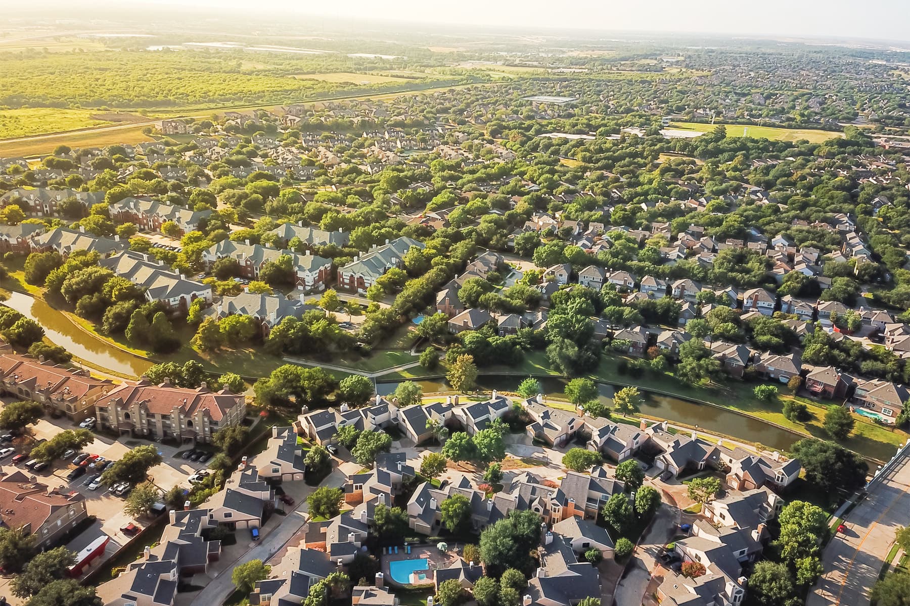 house cleaning services in Wylie TX residential neighborhood homes professionally cleaned